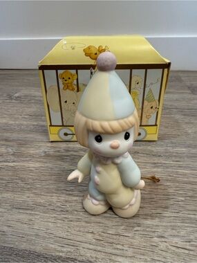 Vintage 1985 Precious Moments Birthday Series Clown